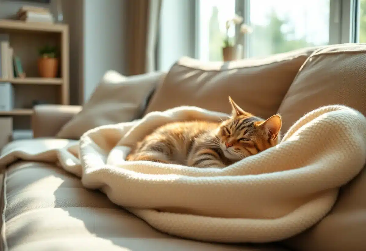 Solutions efficaces et douces pour aider votre chat à trouver le sommeil