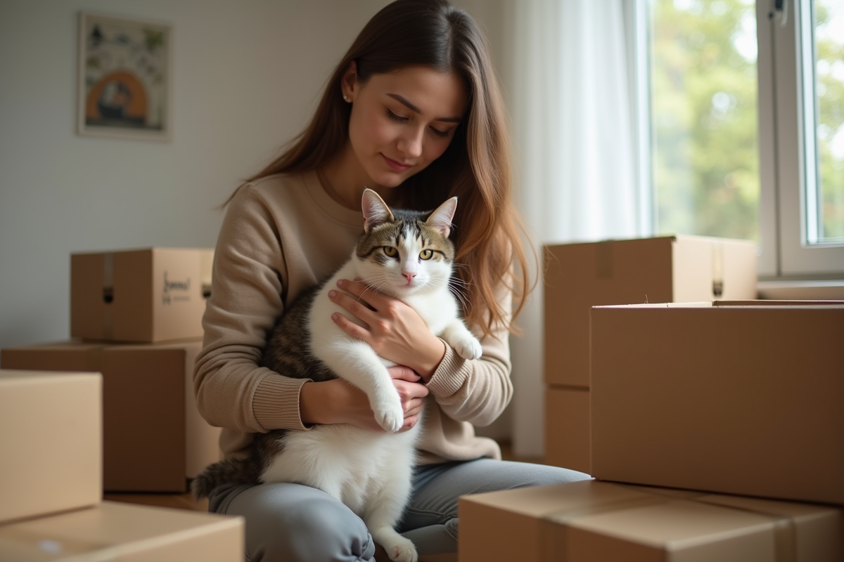 chat déménagement